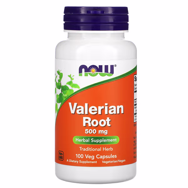 NOW Foods, Valerian Root, 500 mg, 100 Veg Capsules
