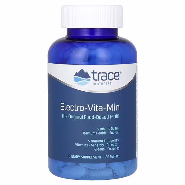 Trace, Electro-Vita-Min, 180 Tablets