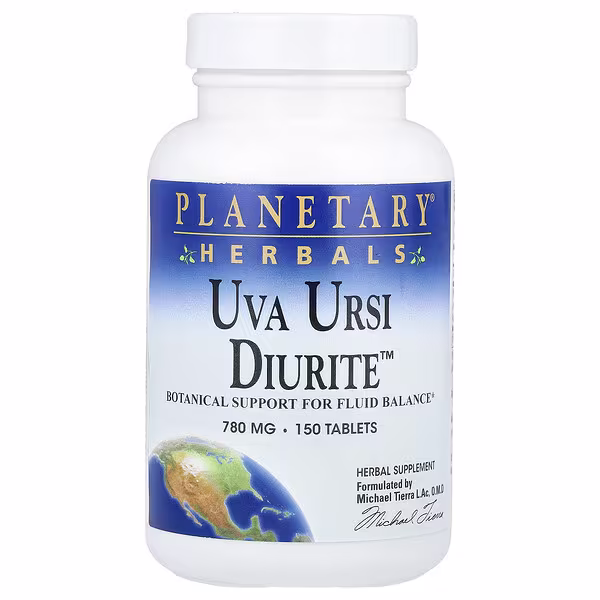 Planetary Herbals, Uva Ursi Diurite™, 150 Tablets
