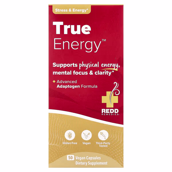 Redd Remedies, TrueEnergy™, 50 Vegan Capsules