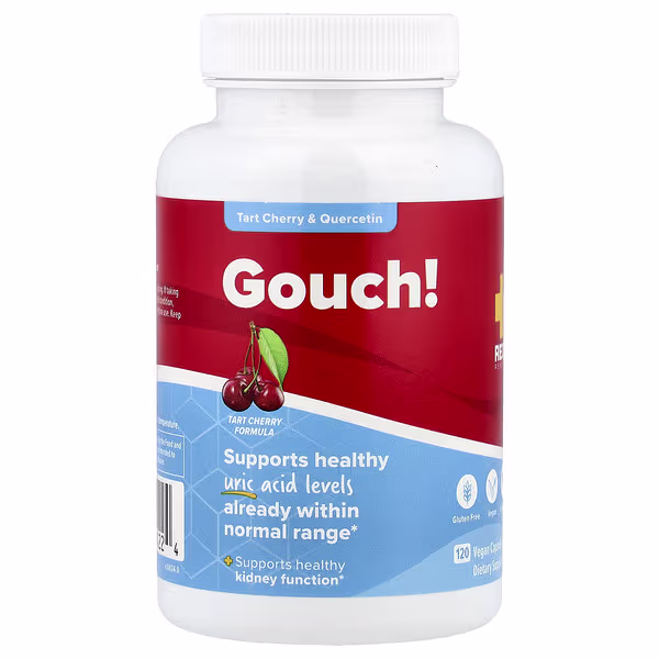 Redd Remedies, Gouch!, Tart Cherry & Quercetin, 120 Vegan Capsules