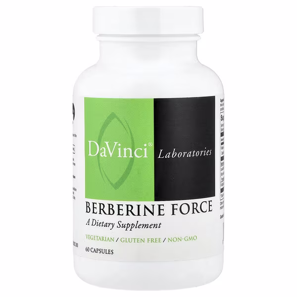 DaVinci Laboratories, Berberine Force, 60 Capsules