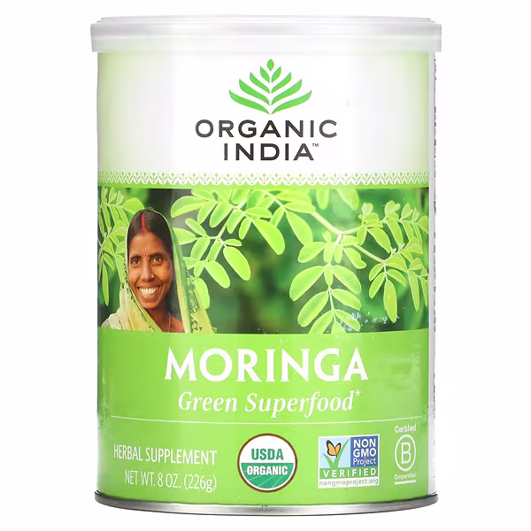 Organic India, Moringa Green Superfood, 8 oz (226 g)