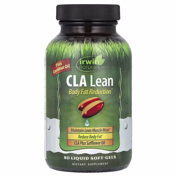 Irwin Naturals, CLA Lean, Body Fat Reduction™, 80 Liquid Soft-Gels