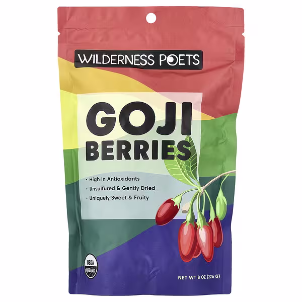 Wilderness Poets, Goji Berries, 8 oz (226 g)
