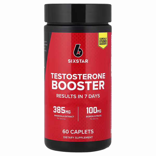 SIXSTAR, Testosterone Booster, 60 Caplets