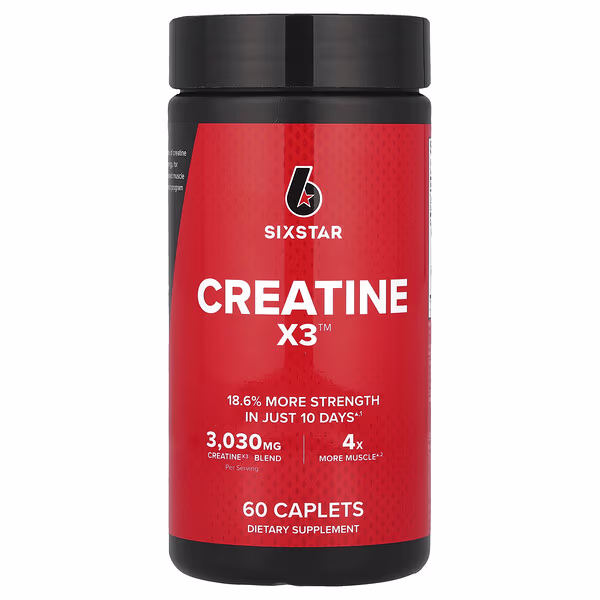 SIXSTAR, Creatine X3™, 60 Caplets