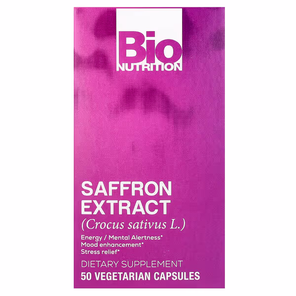 Bio Nutrition, Saffron Extract, 88.5 mg, 50 Vegetarian Capsules
