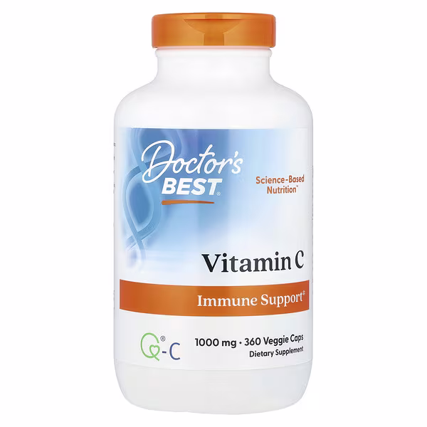 Doctor's Best, Vitamin C, 1,000 mg, 360 Veggie Caps