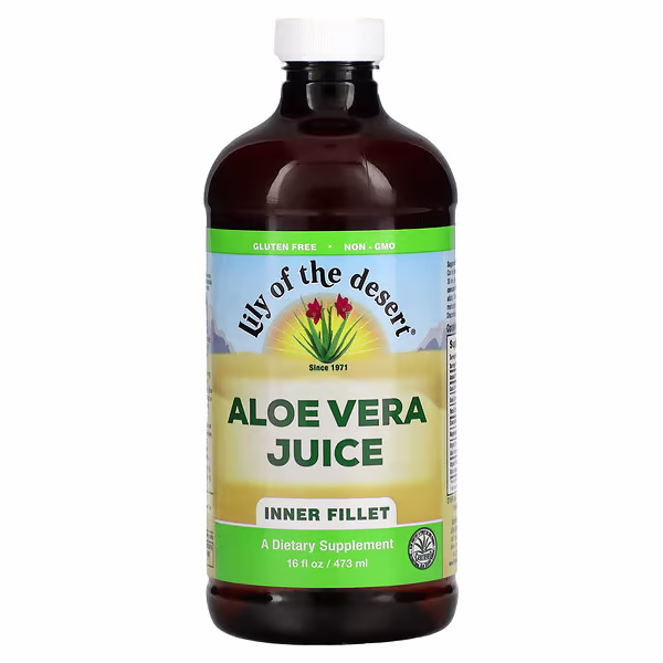 Lily of the Desert, Aloe Vera Juice, Inner Fillet, 16 fl oz (473 ml)