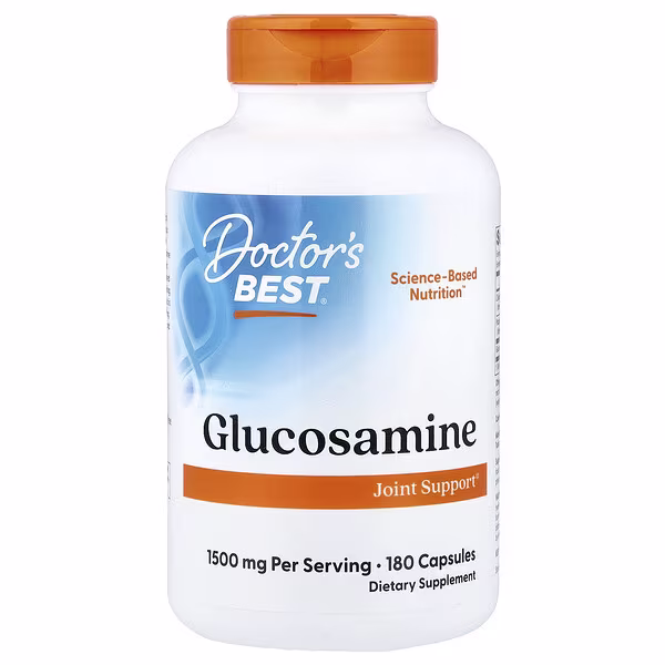 Doctor's Best, Glucosamine, 180 Capsules (750 mg per Capsule)