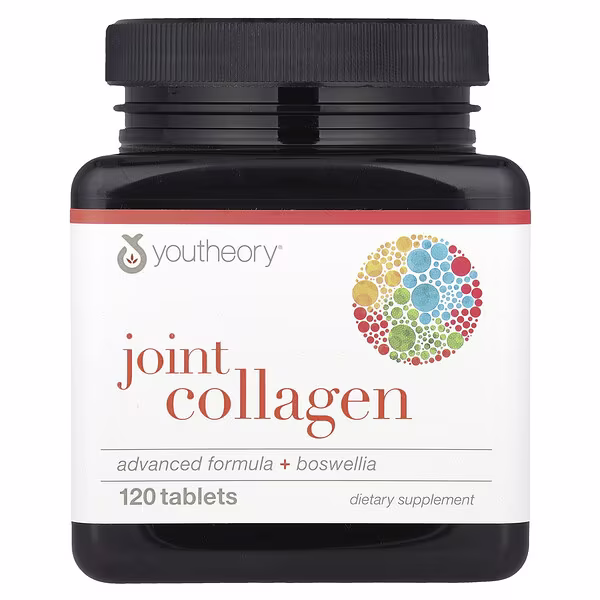 Youtheory, Joint Collagen, Advanced Formula + Boswellia, 120 Tablets