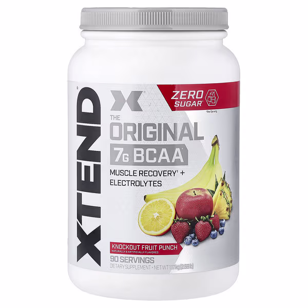 XTEND, 7G BCAA, Knockout Fruit Punch, 2.58 lb (1.17 kg)