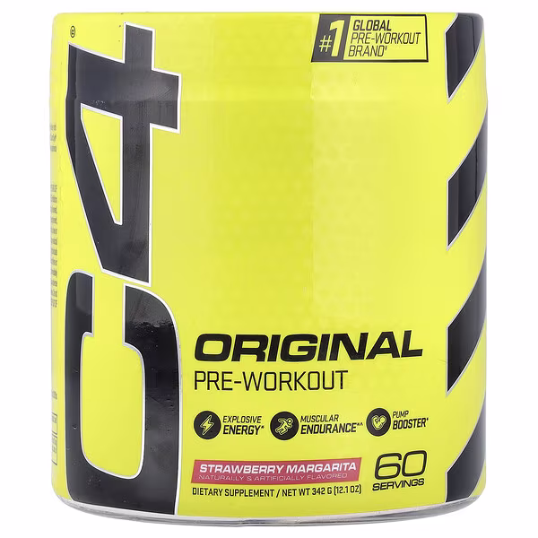 C4 / Cellucor, C4® Original, Pre-Workout, Strawberry Margarita, 12.1 oz (342 g)