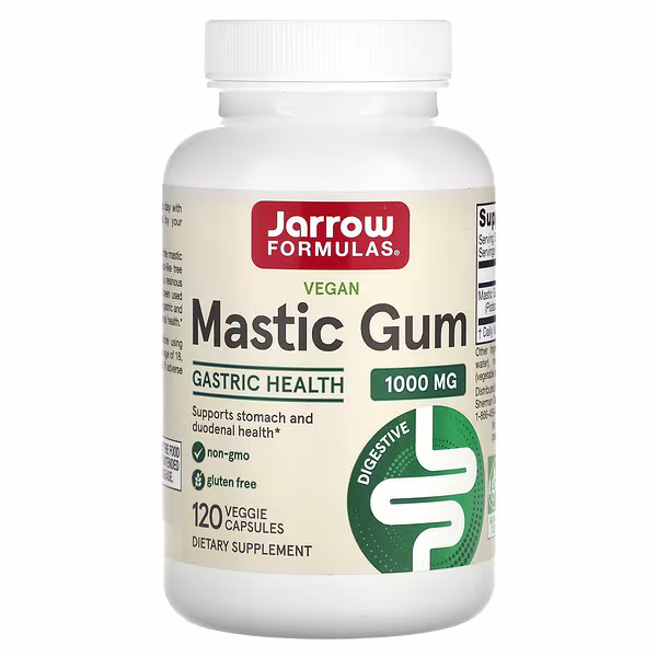Jarrow Formulas, Vegan Mastic Gum, 120 Veggie Capsules (500 mg per Capsule)