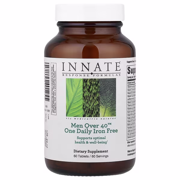 Innate Response Formulas, Men Over 40™ One Daily, Iron Free, 60 Tablets