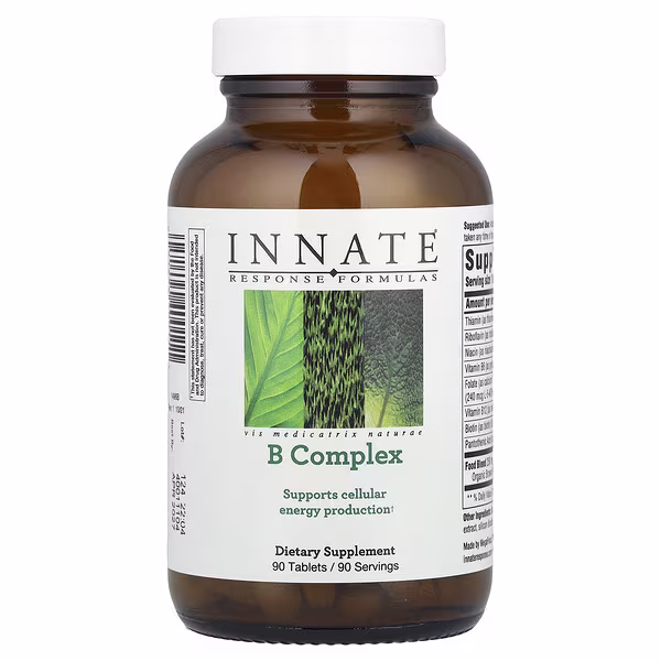 Innate Response Formulas, B Complex, 90 Tablets