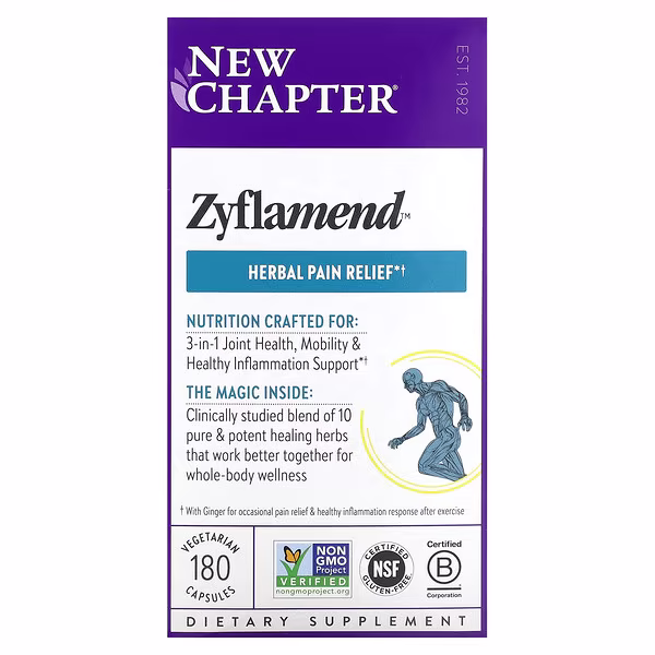 New Chapter, Zyflamend, 180 Vegetarian Capsules