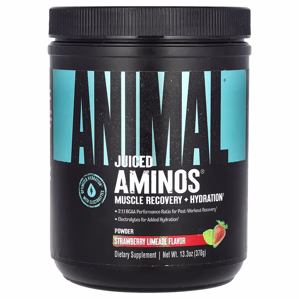 Animal, Juiced Aminos®, Strawberry Limeade, 13.3 oz (378 g)