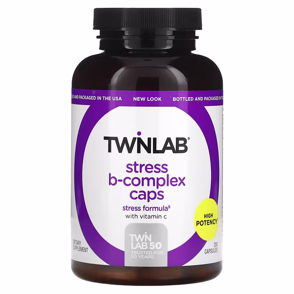 Twinlab, Stress B-Complex Caps, 250 Capsules