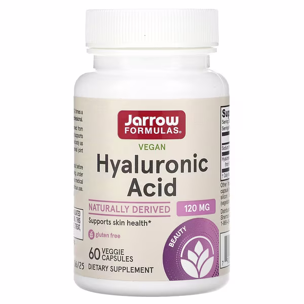 Jarrow Formulas, Vegan Hyaluronic Acid, 60 Veggie Capsules