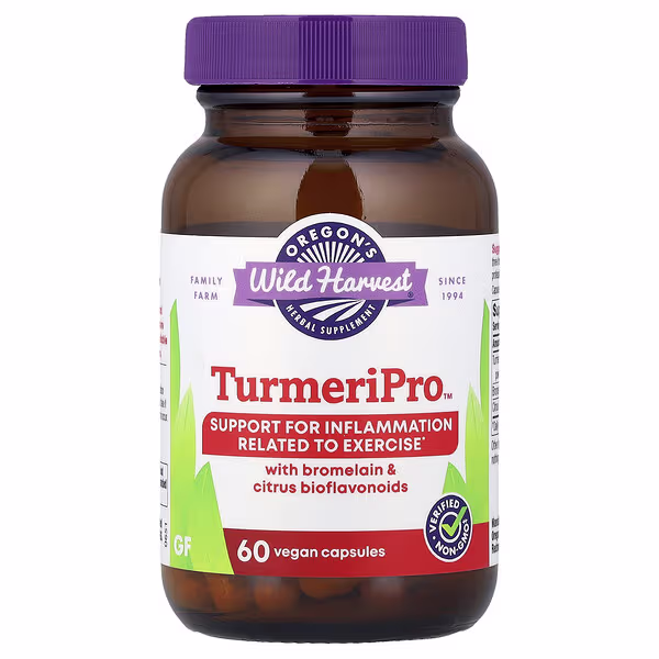 Oregon's Wild Harvest, TurmeriPro™, 60 Vegan Capsules