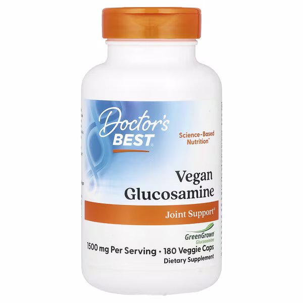 Doctor's Best, Vegan Glucosamine, 180 Veggie Caps