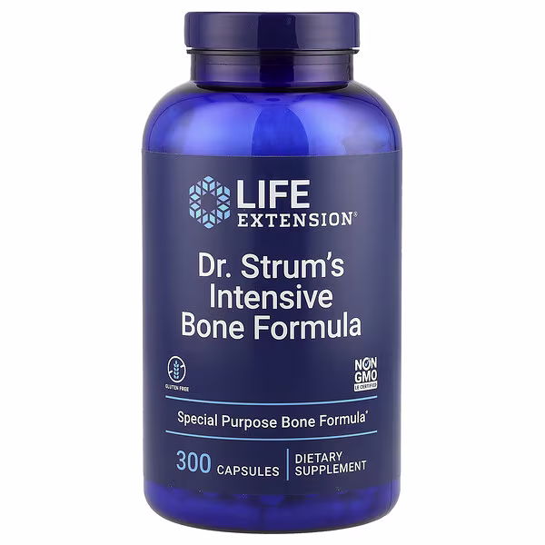 Life Extension, Dr. Strum's Intensive Bone Formula, 300 Capsules