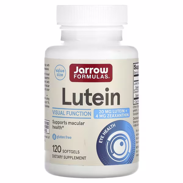 Jarrow Formulas, Lutein, 20 mg, 120 Softgels