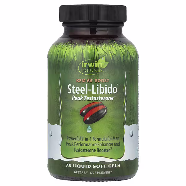 Irwin Naturals, Steel-Libido® Peak Testosterone®, 75 Liquid Soft-Gels