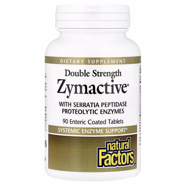 Natural Factors, Zymactive®, 90 Enteric Coated Tablets