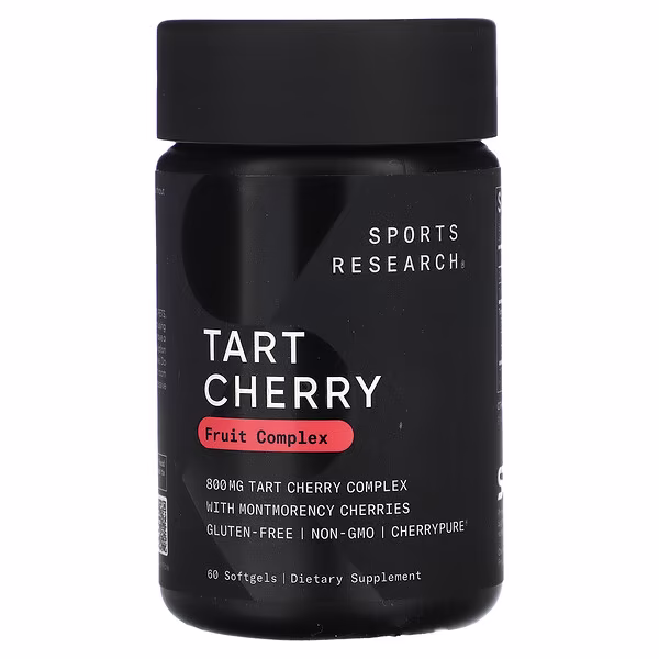 Sports Research, Tart Cherry Fruit Complex, 60 Softgels