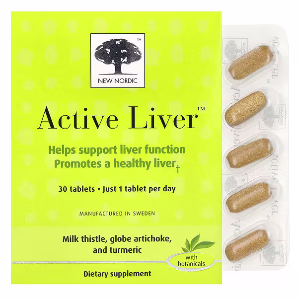 New Nordic, Active Liver™, 30 Tablets
